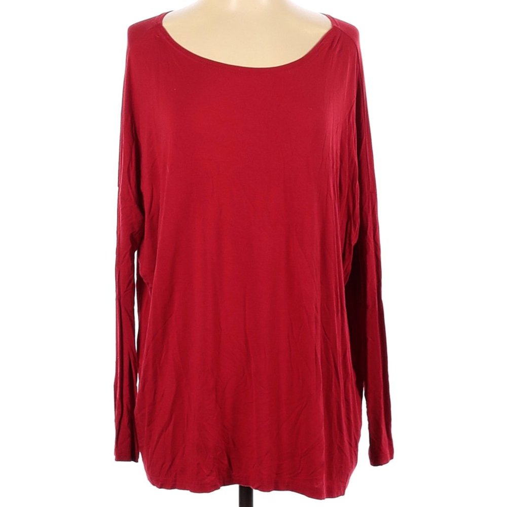 Red Long Sleeve Shirt